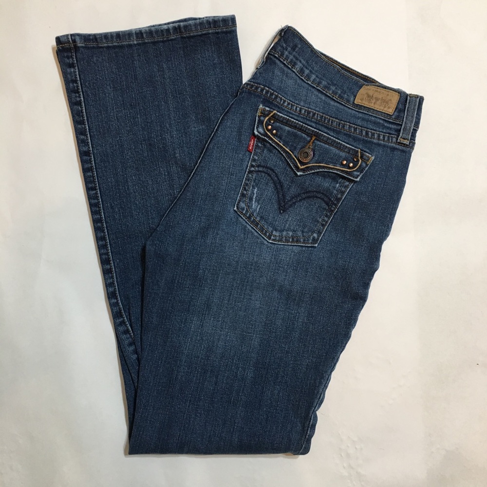 Levi’s 515 Mid/High Rise Boot Cut Jeans